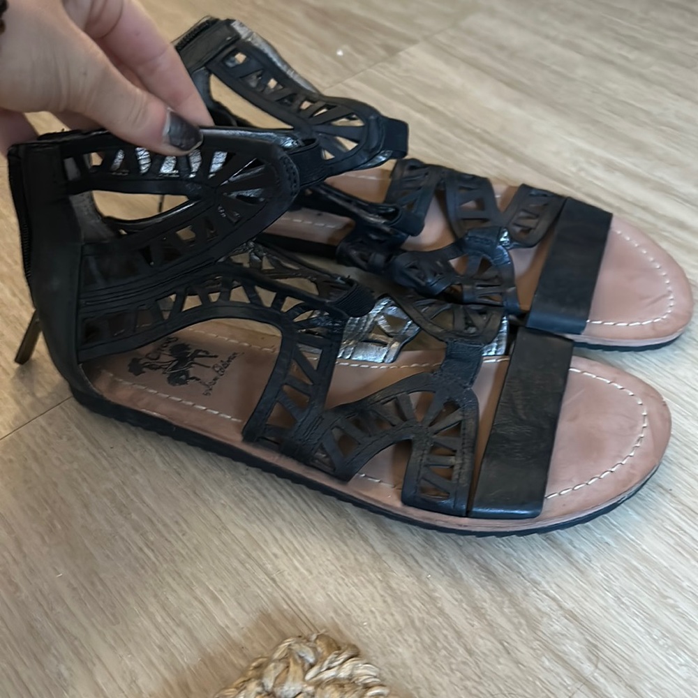 Sam Edelman 6.5 gladiator sandal worn once
